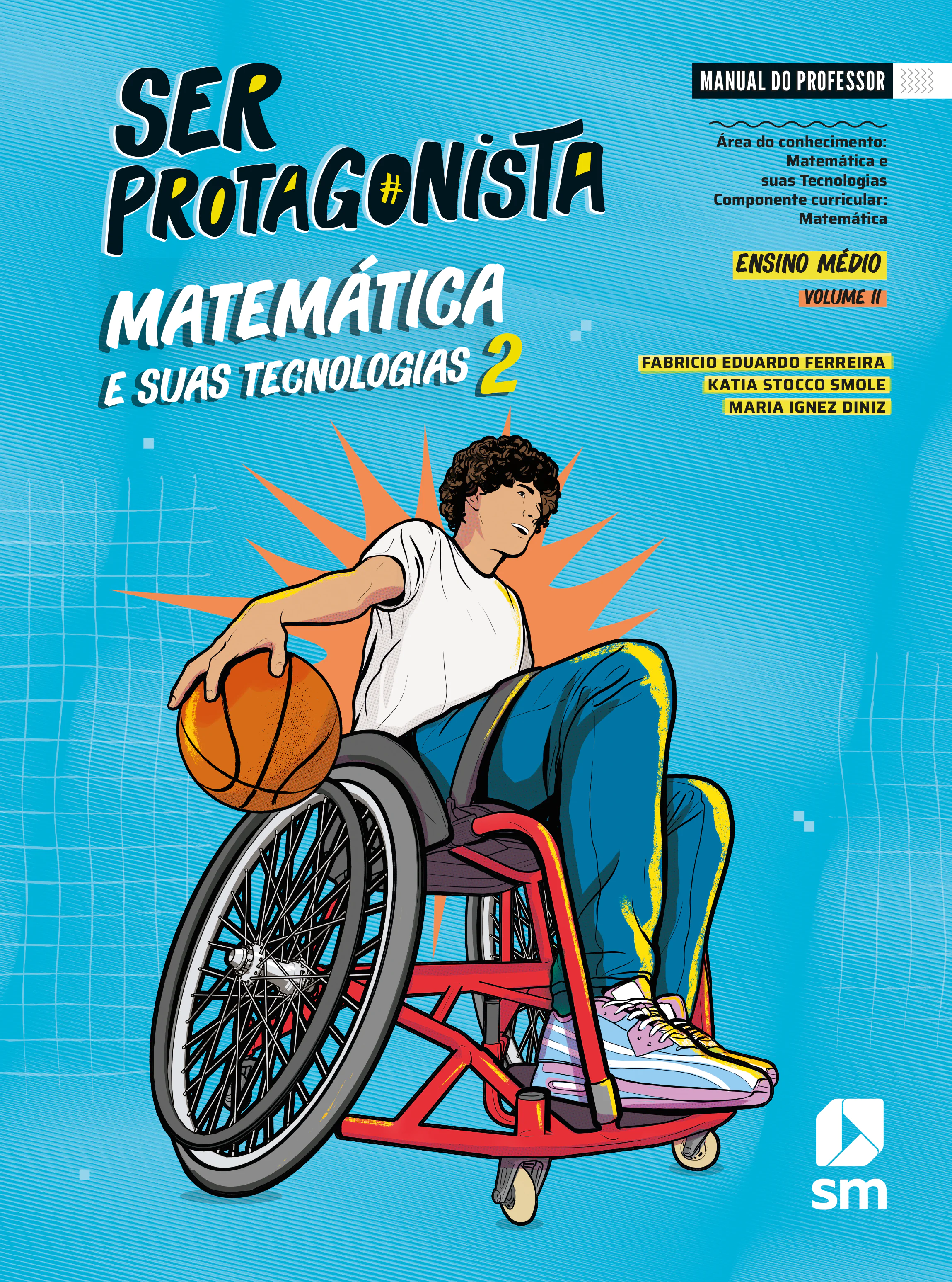 Capa — SM Ser Protagonista Matemática, Volume 2 — PNLD 2026
