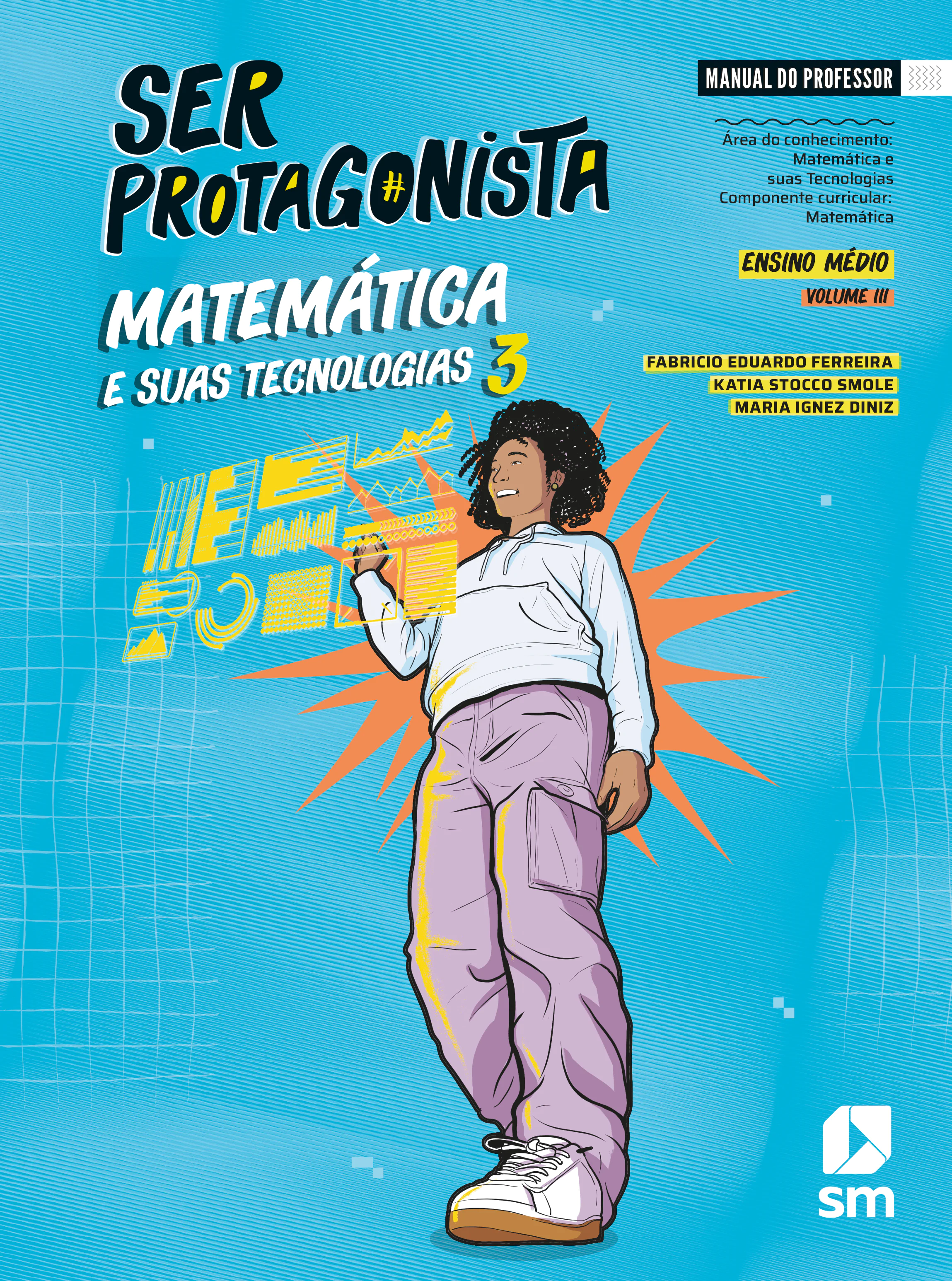 Capa — SM Ser Protagonista Matemática, Volume 3 — PNLD 2026