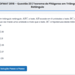 PROFMAT 2018 – Questão 23 