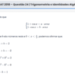 PROFMAT 2018 – Questão 24 