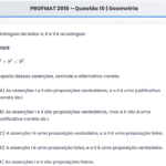 PROFMAT 2018 – Questão 10