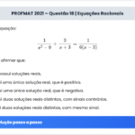 PROFMAT 2021 – Questão 18