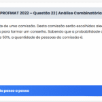 PROFMAT 2022 – Questão 22