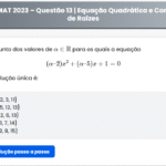 PROFMAT 2023 – Questão 13