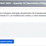 PROFMAT 2023 – Questão 14