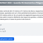 PROFMAT 2023 – Questão 19 