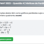 PROFMAT 2023 – Questão 4