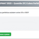 PROFMAT 2023 – Questão 29