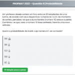 PROFMAT 2023 – Questão 9