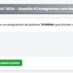 PROFMAT 2024 – Questão 9 