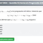 PROFMAT 2024 – Questão 13
