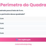 Perímetro de um Quadrado