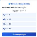 Exercício Equação Logarítmica