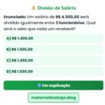 Divisão de Salário
