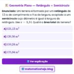 Exercício Geometria Plana