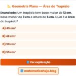 Exercício Geometria Plana