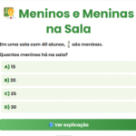 Meninos e Meninas na Sala