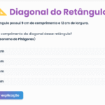 Diagonal do Retângulo