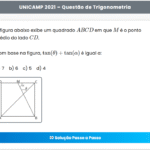 UNICAMP 2021 | Matemática | 1ª Fase