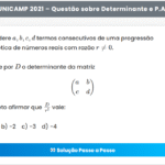 UNICAMP 2021 | Matemática | 1ª Fase