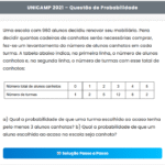 UNICAMP 2021 | Matemática | 2ª Fase