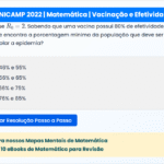 UNICAMP 2022 | Matemática | 1ª Fase