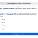 UNICAMP 2024 | Matemática | 1ª Fase