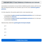 UNICAMP 2024 | Matemática | 1ª Fase