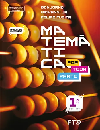 Capa — Matemática Por Toda Parte (FTD), Volume 1 — PNLD 2026