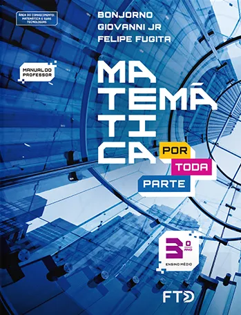 Capa — Matemática Por Toda Parte (FTD), Volume 3 — PNLD 2026