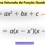 Forma fatorada da Função Quadrática