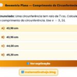 Exercício Geometria Plana
