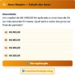 Exercício Juros Simples