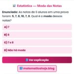 Exercício Estatística