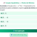 Exercício Função Quadrática
