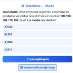 Exercício Estatística