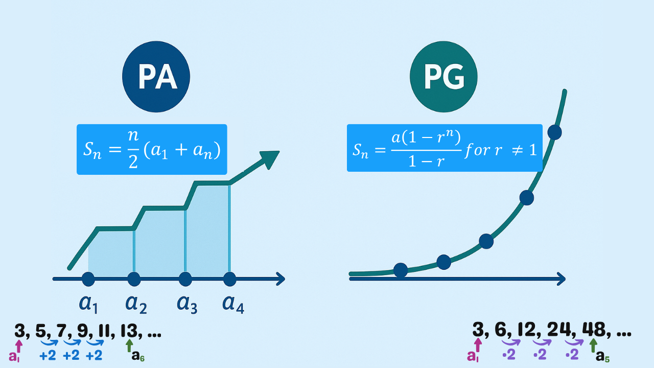 Diagrama ilustrando sequência como função em N