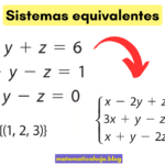 Sistemas equivalentes
