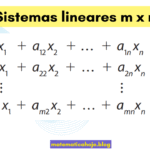 Sistemas lineares m × n