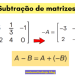Subtração de Matrizes