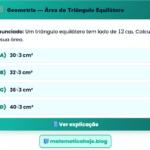 Exercício Geometria