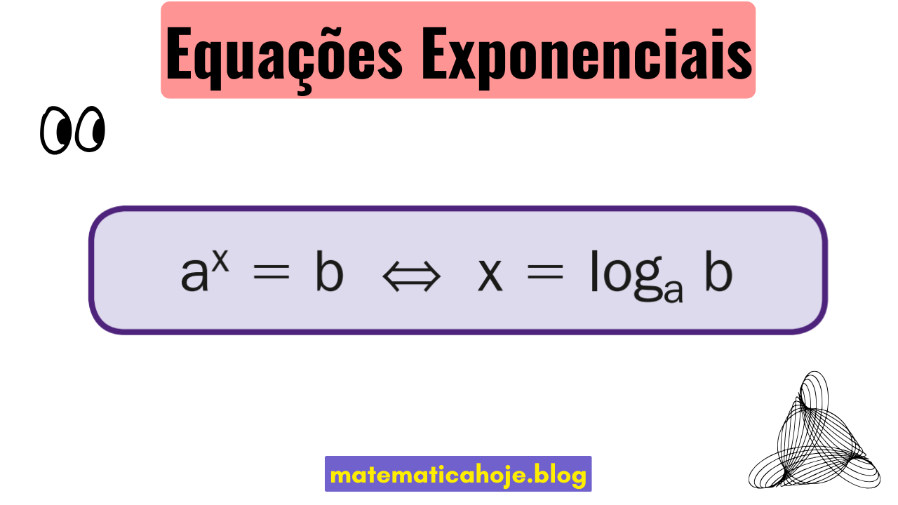 Equações Exponenciais - Matemática Hoje