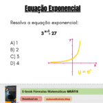 Exemplo Equação Exponencial