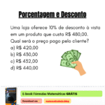 Exemplo Porcentagem e Desconto
