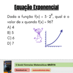 Exercício Equação Exponencial