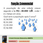 Exercício Função Exponencial