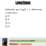 Exercício Logaritmos
