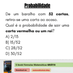 Exercício Probabilidade