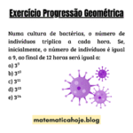 Exercício Progressão Geométrica