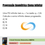 Exercício Progressão Geométrica (Soma Infinita)